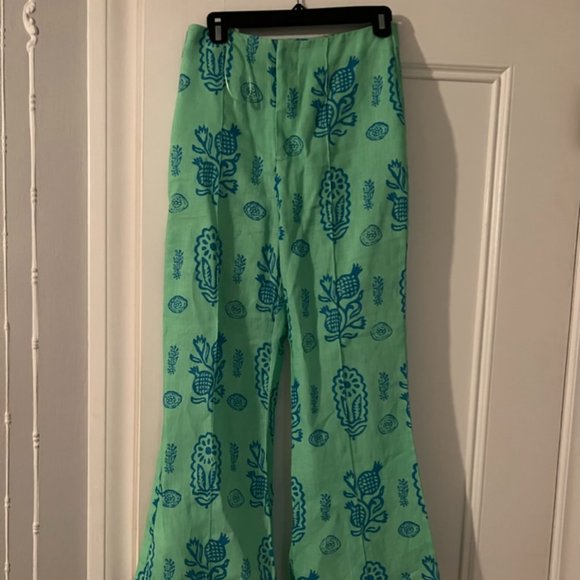 RHODE Linen Sam Pant Clover Block - Picture 6 of 8